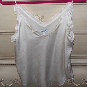 🤍 Express white/cream tank top 🤍